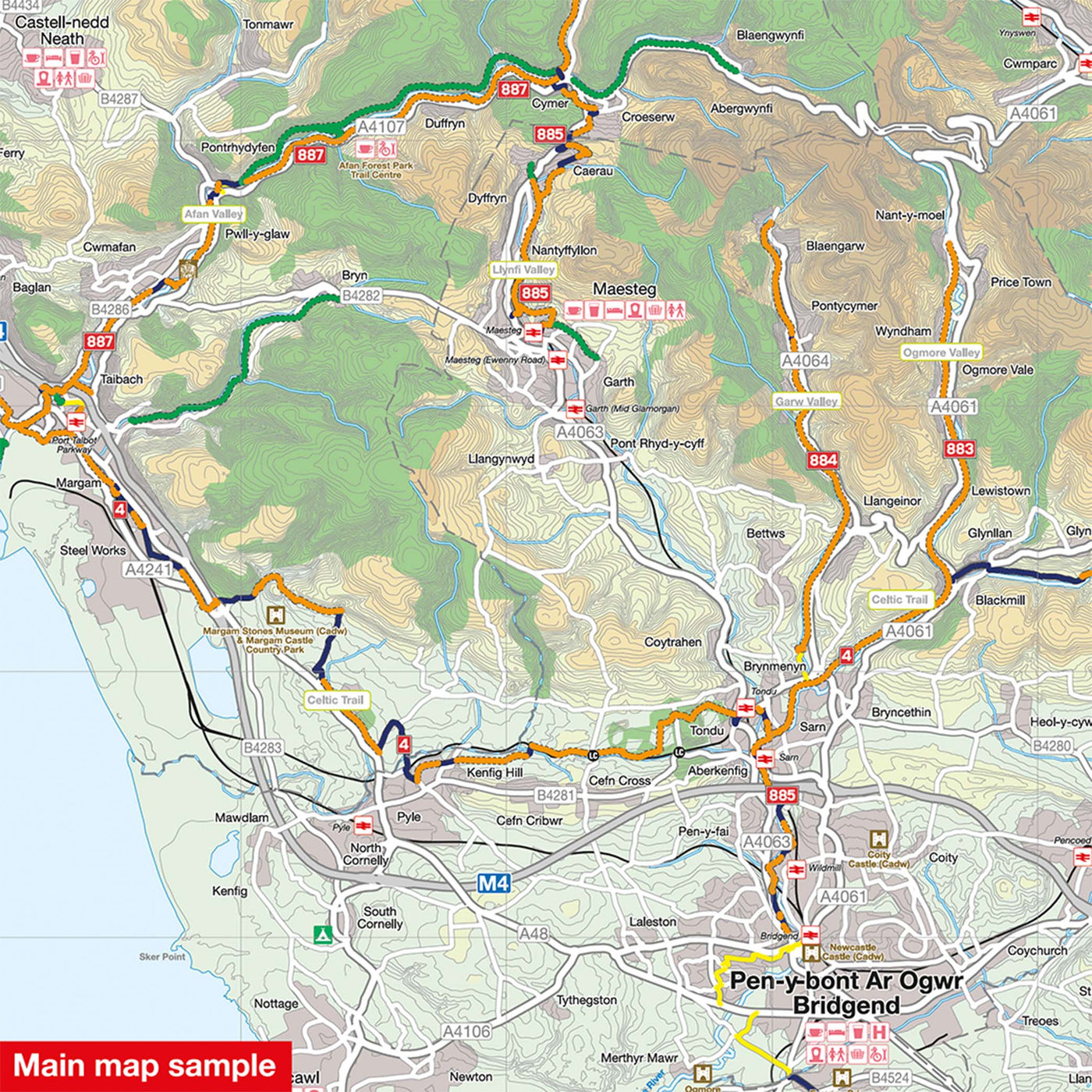 Main map sample